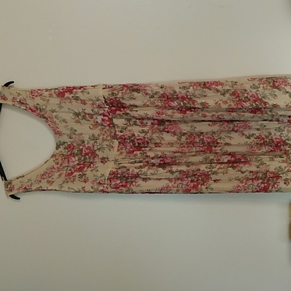 Vintage Marisol Cottage Core Grunge Floral SZ M Fully Lined - Picture 4 of 7